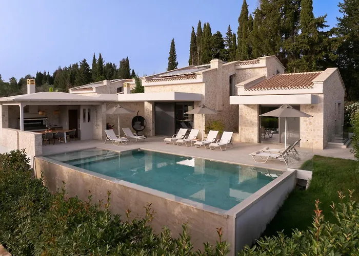 My Mediterranean Corfu Luxury Villa With Private Swimming Pool